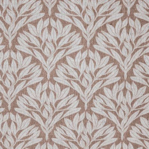 Birna New Blush - Curtain fabric with Pink botanical print