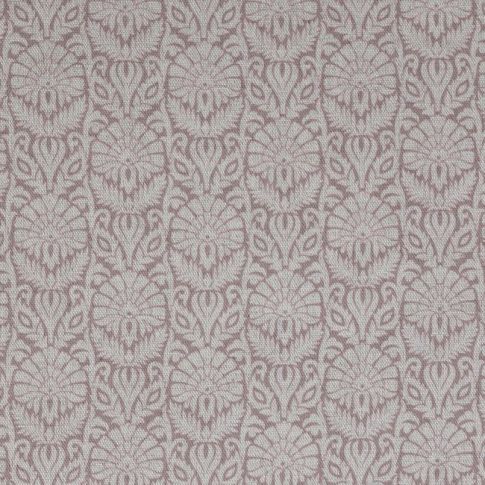 Krista New Blush - Curtain fabric with an abstract Pink floral pattern