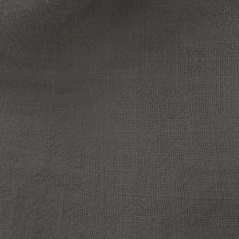 Perla Granite - Dark Grey Linen Cotton fabric