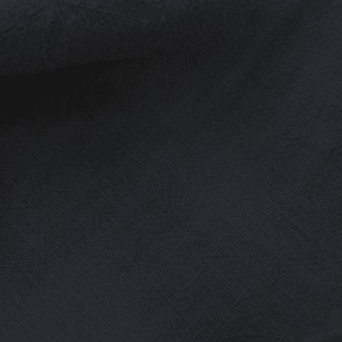 Perla Grey Asphalt - Dark Grey Linen Cotton fabric