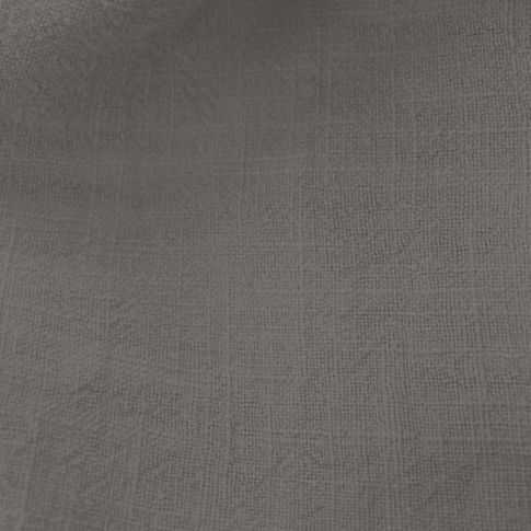 Perla Powder Grey - Grey Linen Cotton fabric