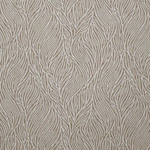 Erica Sand - Curtain fabric with Brown abstract print