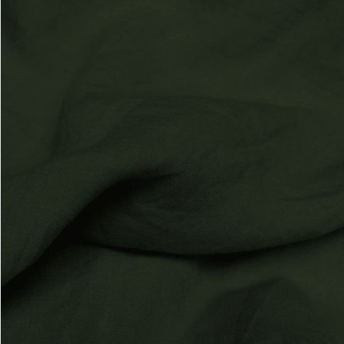 Ulrike Pine - Stonewashed dark green fabric
