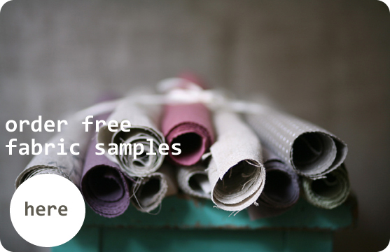 Order free samples for your bespoke linen curtains