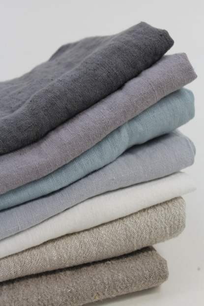 Linen fabric collection