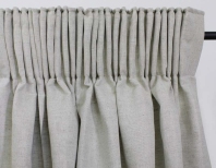 Deep Pleat curtains